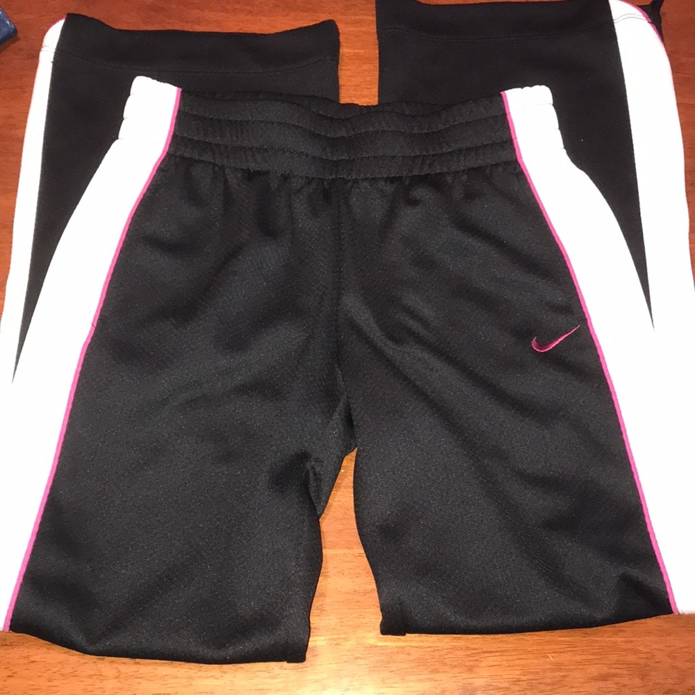 Little girls Nike track pants